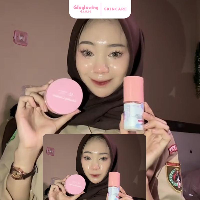 GLOGLOWING Glowing Cushion 15g - Cushion Wajah Gloglowing GLOGLOWING Glowing Cushion 15g - Cushion Wajah Gloglowing