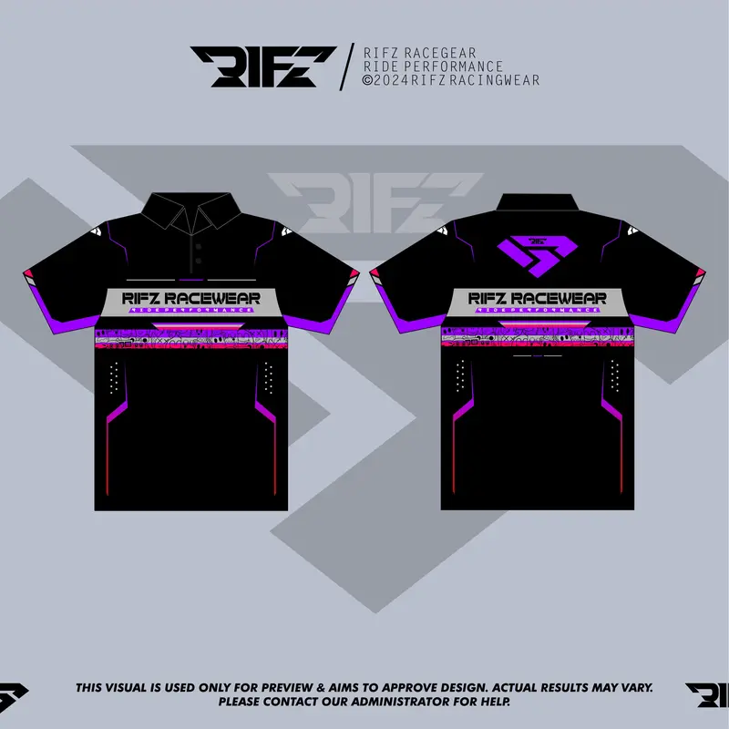 Jersey Polo Full Print Custom Murah Dryfit Satuan Jersey Printing Baju Olahraga Atasan A0O6 Sport 5
