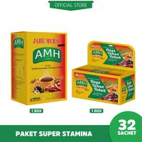 Gambar Paket Super Stamina (1 Box AMH DTT + 1 Box AMH Herbal FB 20 Sachet ) dari AMH Official Shop Kota Administrasi Jakarta Barat 1 Tokopedia