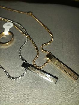 Product Review of JAGOSA - AYAT KURSI NECKLACE - Kalung Liontin Aksesoris Fashion Pria Wanita Tahan Air Anti Karat Berkualitas Dewasa Rantai Titanium from J**N 0