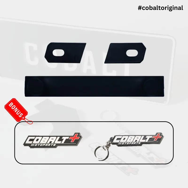Cobalt Dudukan Plat Nomor Magnet Vario 125 (2023-2025), Vario 150 (2023-2025), Beat Deluxe Cleanlook 0