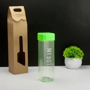 My Bottle Kotak/ Botol Minum Plastik 500 ml Kemasan Box Craft Oval