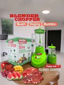 Blender Chopper HCM 2in1 [Anti Pecah] SNI l GARANSI