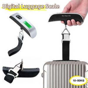 50 kg/ 110lb Portable Electronic Digital Luggage Scale Travel Weighing Hanging Scale