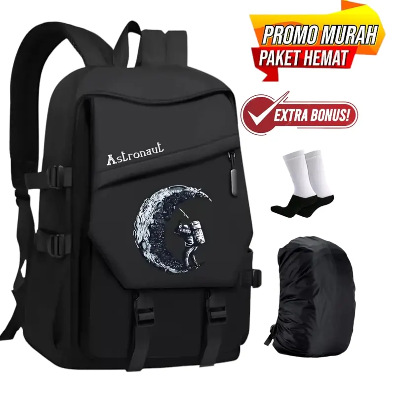 TAS RANSEL PRIA TERMURAH RANSEL SEKOLAH TAS PRIA DISTRO KEREN TERBARU  RANSEL KANVAS KAPASITAS BESAR TAS PUNGGUNG Backpack Wanita 6