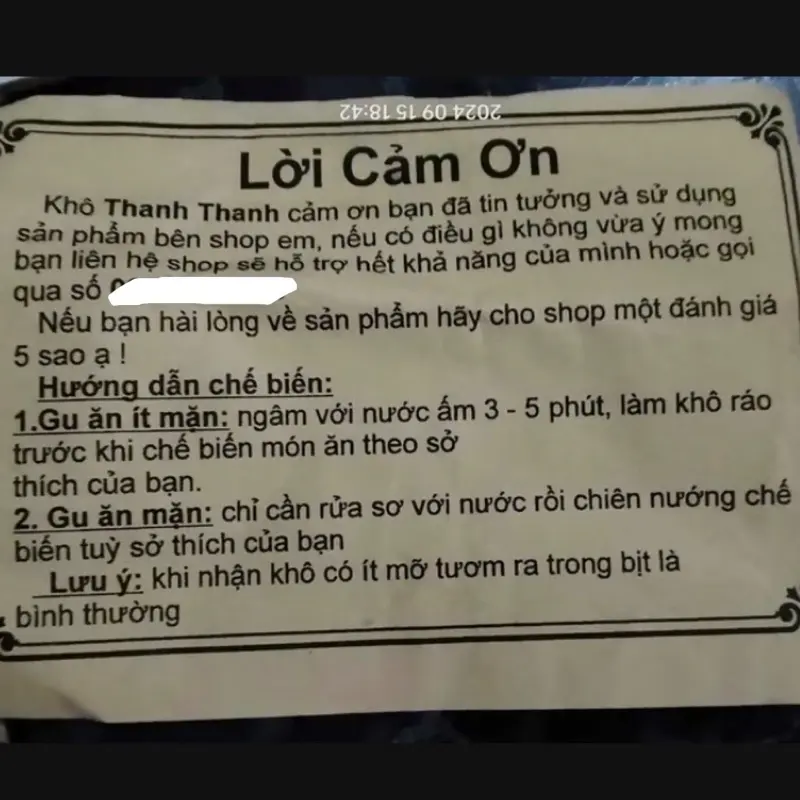 giấy hướng dẫn sử dụng cá