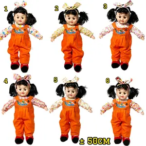 Boneka 906 celana twill orange