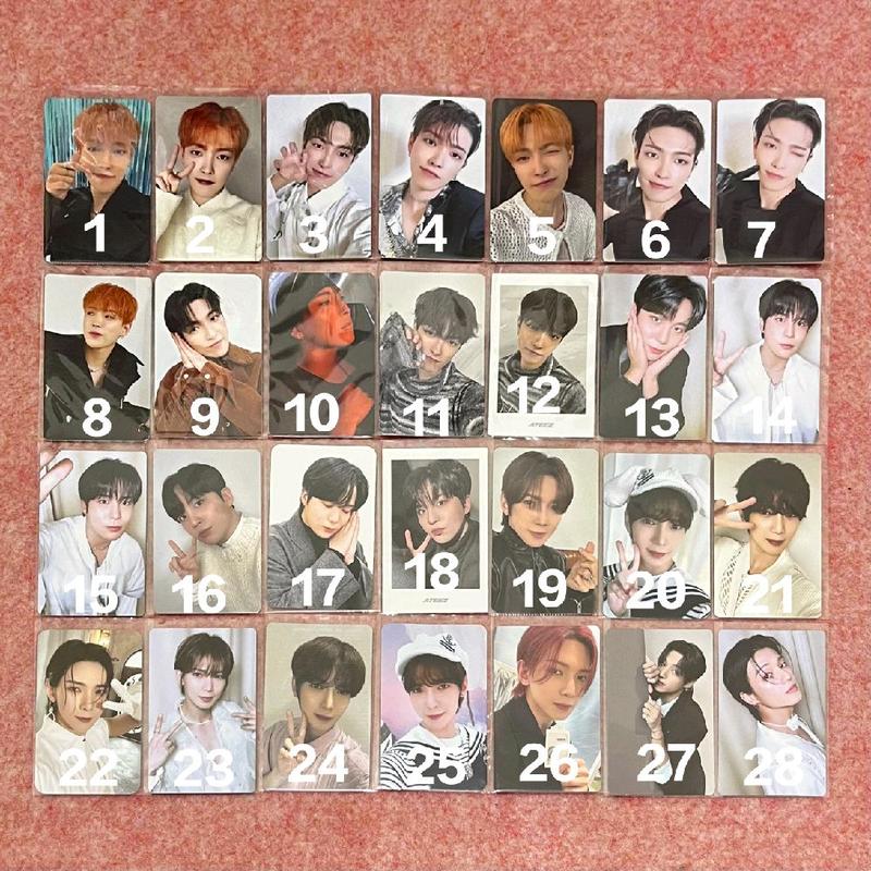 READY] ATEEZ PHOTOCARD OFFICIAL SAN SEONGHWA WOOYOUNG HONGJOONG