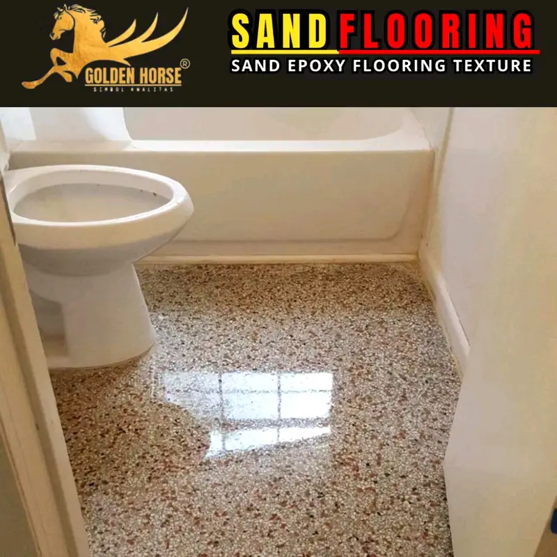 hanya Pasir !! Campuran sand flooring Lantai Sand Fusion Texture 5kg -  Glossy Minimalis 2