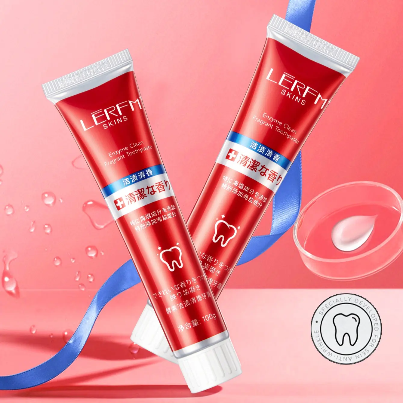 Baking Soda WhiteningToothpaste Teeth Whitening Tartar Remover Removes SurfaceStains Oral White Smoke Stain Toothpaste