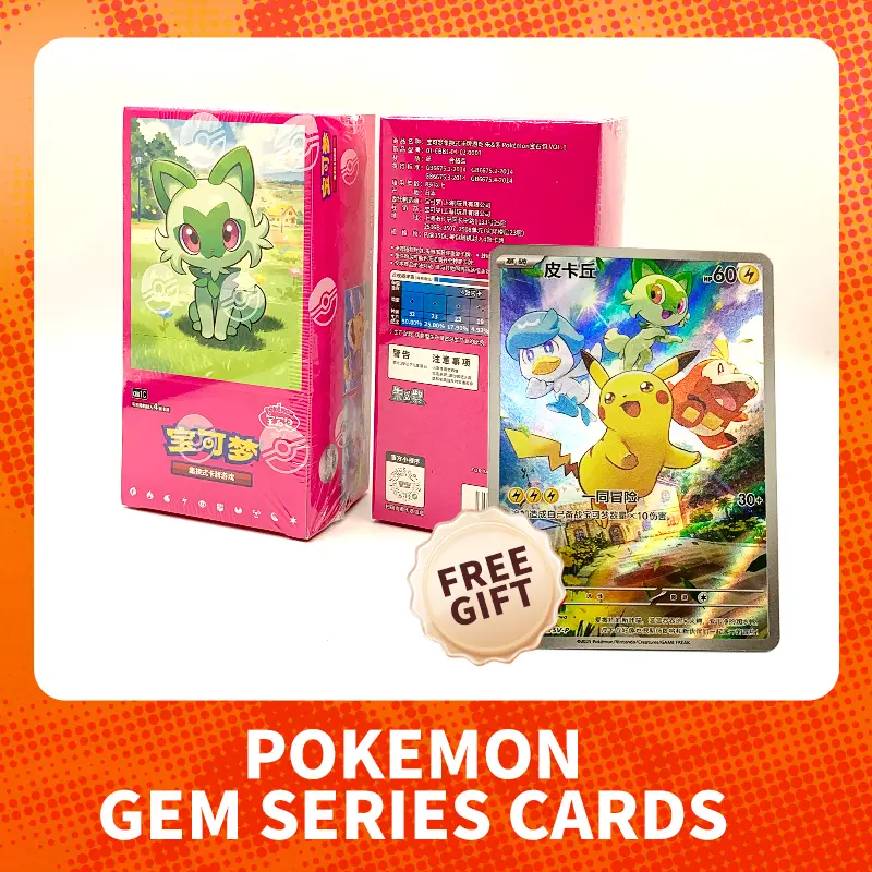 Pokemon card Gem series cards Simplified version China TCG