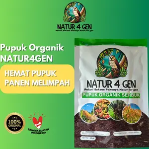 1 pcs PUPUK NATUR4GEN UNTUK SEMUA TANAMAN PUPUK JAGUNG PUPUK PADI PUPUK SAWIT PUPUK PENYUBUR LAHAN PUPUK PERANGSANG BUAH - NATURAGEN