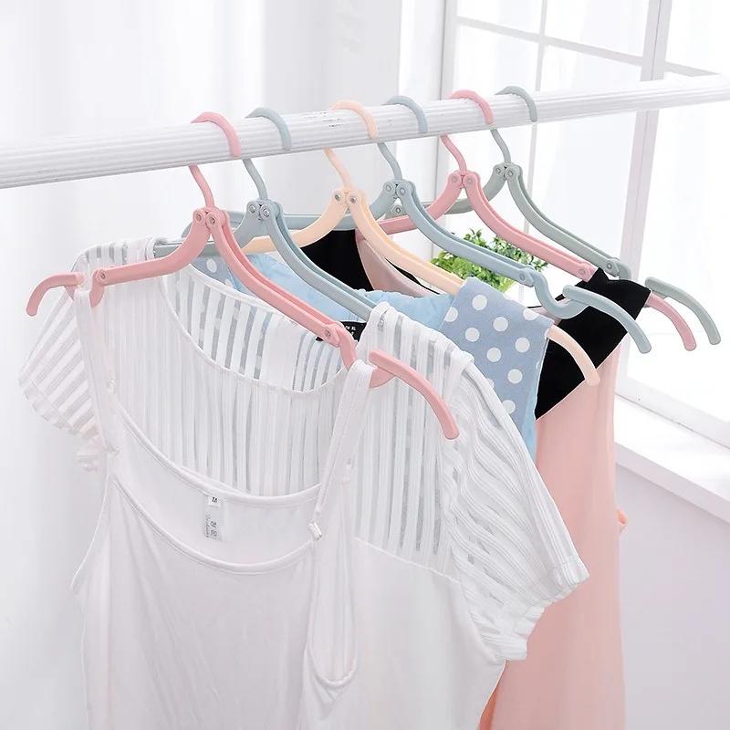 Product Introduction of 10PCS Gantungan Baju Hanger Lipat Portable Jemuran Pakaian Travel Serbaguna 17