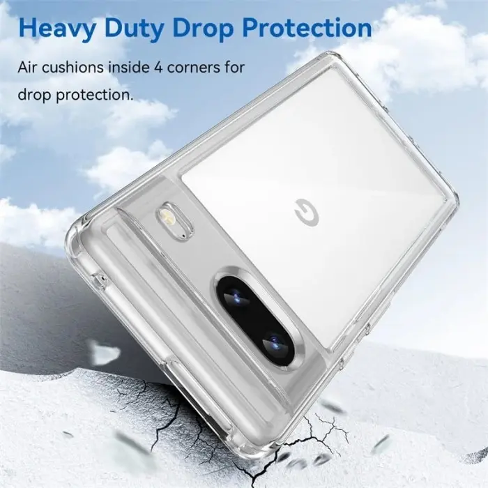 Miliki Case Protective Pixel 7 7A 8A 8 8 Pro 6A Softcase Anti Impact Clear Bening Cover Casing