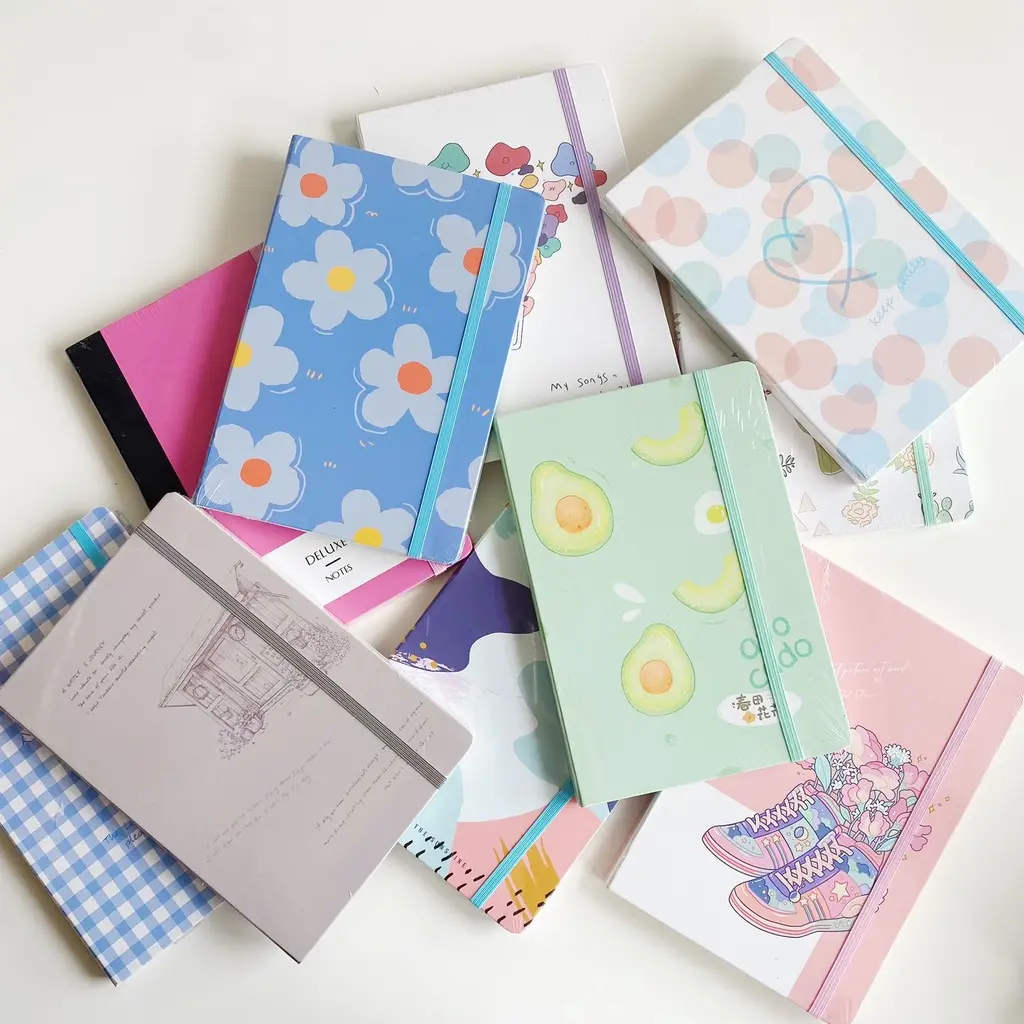 SOS Buku Notes Tali A5 (25K) Fancy/ Buku Catatan / Note book/Notebook