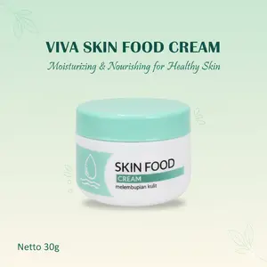 VIVA SKIN FOOD CREAM 30GR SUDAH BPOM DENGAN KEMASAN YANG BARU