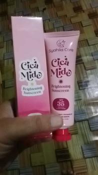 Product Review of CICAMIDE BRIGHTENING SUNSCREEN SYAHILA CARE SPF 35 from S**🤭 0