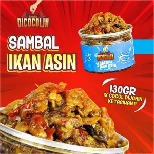 Sambal Ikan Asin Lauk Seafood [130GR]