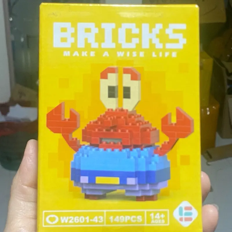 Paket Usaha bricks Isi 20+1 pcs karakter beda beda 7