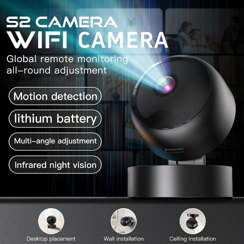 Giao nhanh | Màn hình camera độ nét cao, wifi không dây, giám sát nhà từ xa qua…