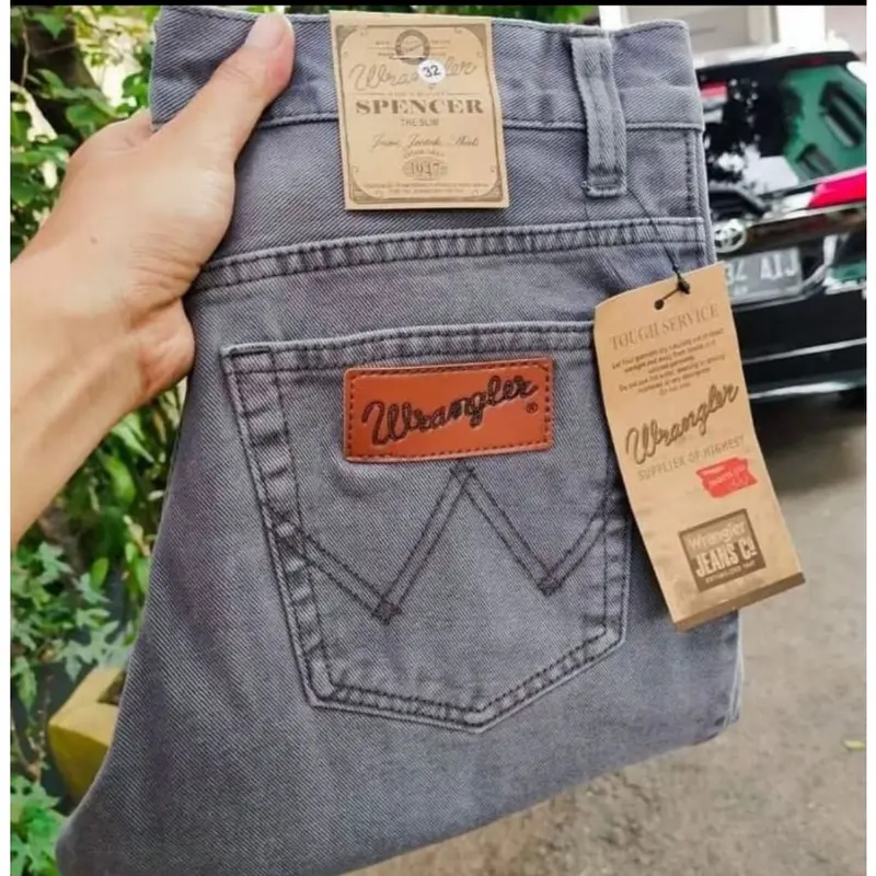 CELANA STANDAR COWOK WANGLER BANDUNG BAHAN TIDAK MELAR JEANS TANDAR REGULAR PRIA PREMIUM QUALITY 0