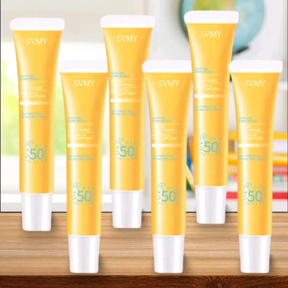 ( 6 PCS)Sunscreen SVMY mini Sun Block SPF 50 Sun Screen Wajah PA+++ Sunblock Sunscreen