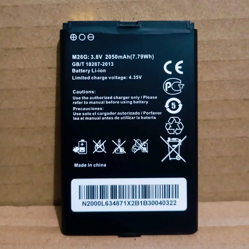 Baterai Mifi Modem Mobile Wifi M26G 2050mAh  M26MG 3000mAh XL Go HKM M21 M22 Tsel Orbit N1 N2 Batre Batere Original 100% Battery 4