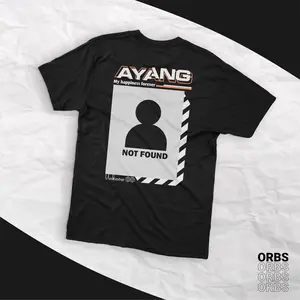 ORBSCO T-Shirt Kaos Distro Ayang Not Found