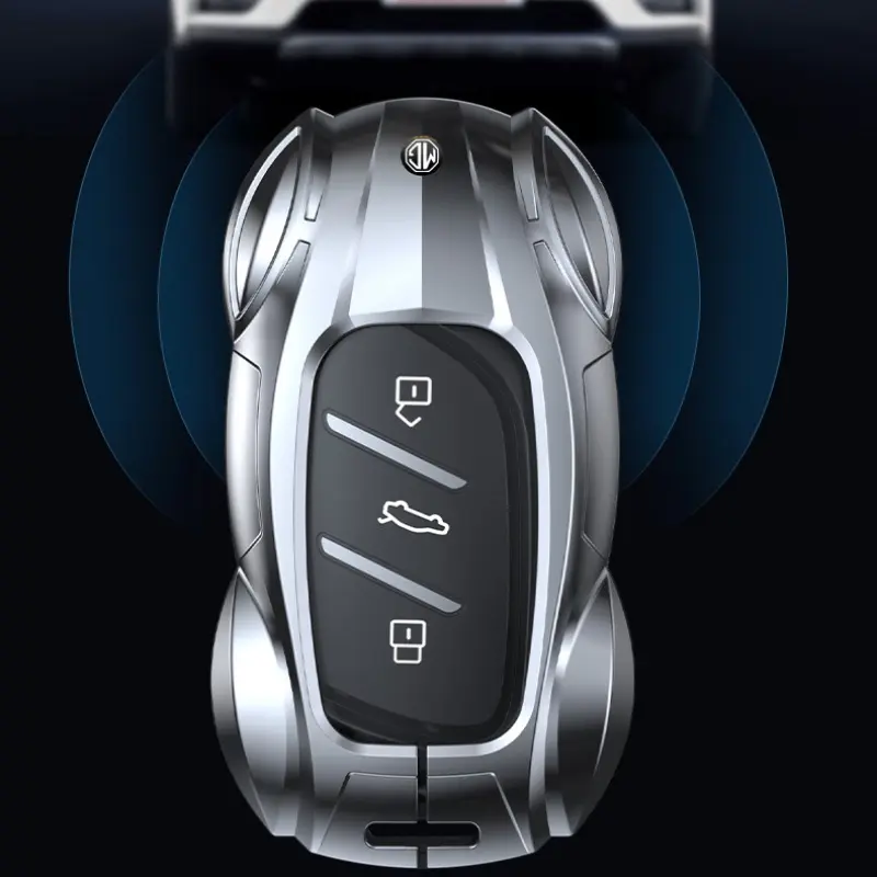 Vỏ Chìa Khóa Từ Xa Cho Xe Hơi, Vỏ Chìa Khóa, Vỏ Fob, Móc Chìa Khóa Cho MG6 Mg ZS HSEZS MG5 EZS Mg HSEV 6