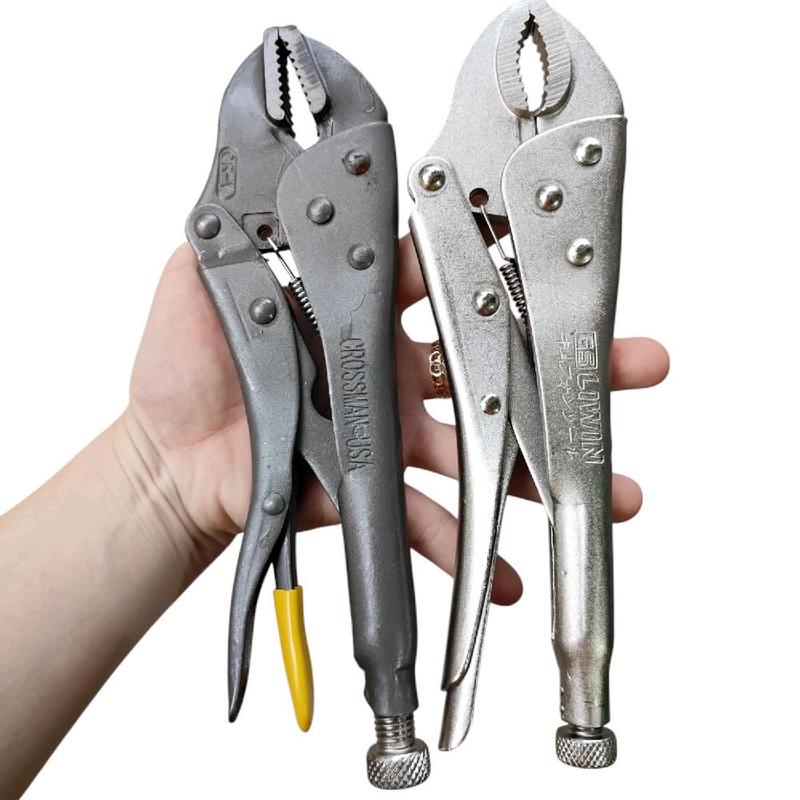  ComBo 2 Kiềm Bấm Miệng Bằng Và Miệng Cong 