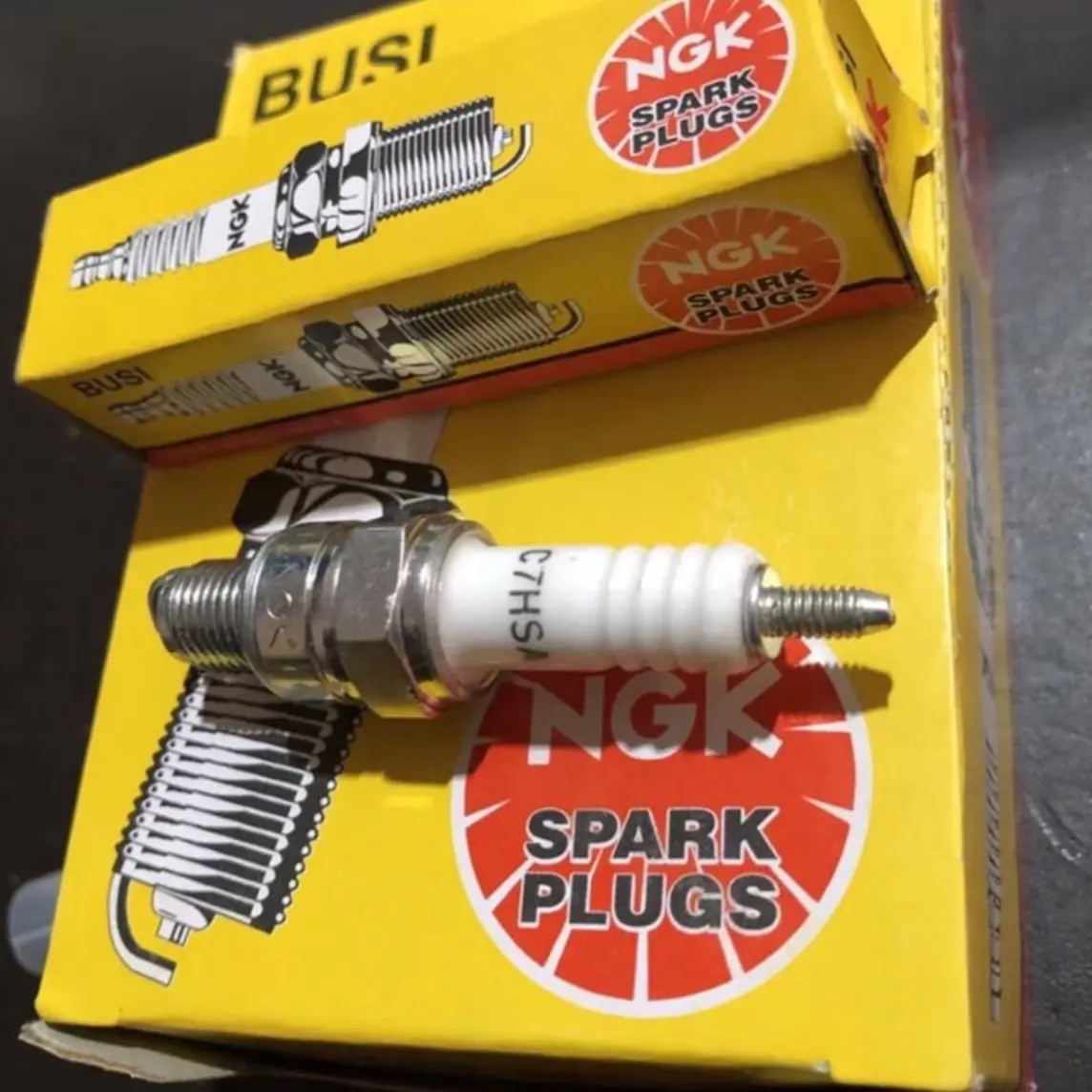 BUSI C7HSA MIO,GRAND,JUPITER Z,SUPRA (1 KOTAK ISI 10pcs)
