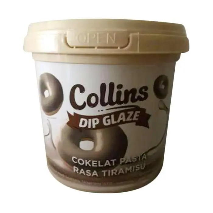 Collins Dip Glaze 1 KG SEMUA RASA LENGKAP | Selai Collins Choco Tiramisu 4