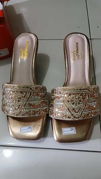 Product Review of GV 52 - Sandal heels wanita elegan hak lancip 5 cm model kokop variasi permata - MERLIN from e**a 0