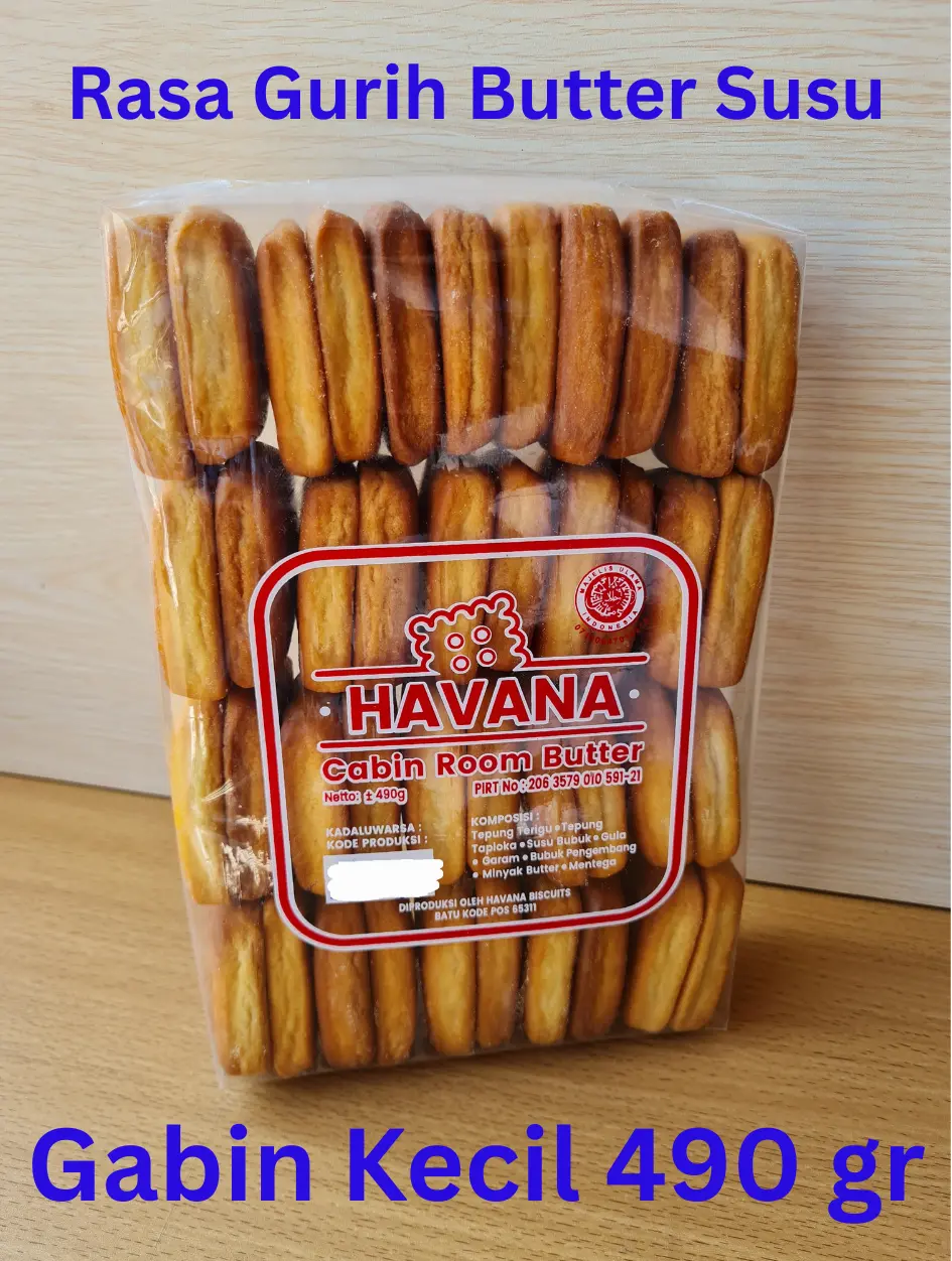 Camilan Susu Gabin Kabin Cabin Havana Kecil 490 gr - Food, Cookies