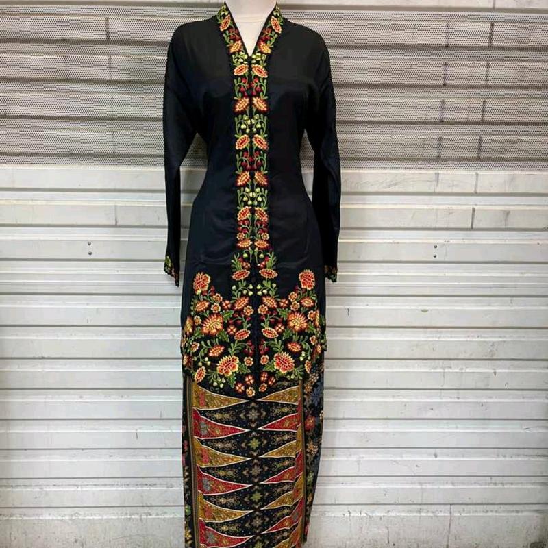 Atasan Kebaya TUNIK encim bordir warna // kebaya encim betawi. 1