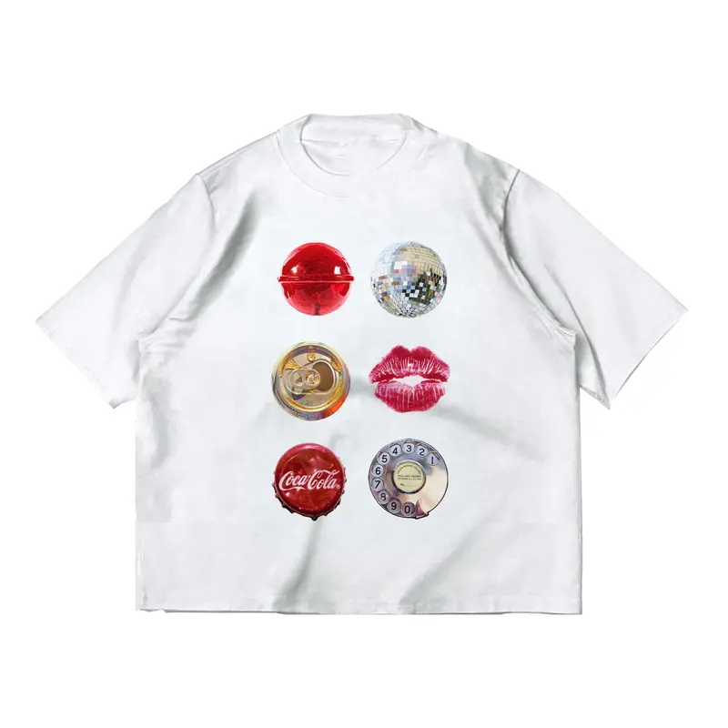 Aeternum Depressed White T-shirt Boxy Oversize Cotton Combed 24s Putih 0