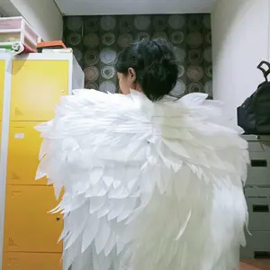 Ready Stok Sayap peri  hitam putih buat karnaval/pentas seni