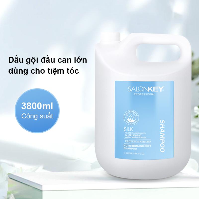 Dầu gội Salonkey Bọt cao 3800 ml Dầu gội và dầu xả Thích hợp cho thợ cắt tóc