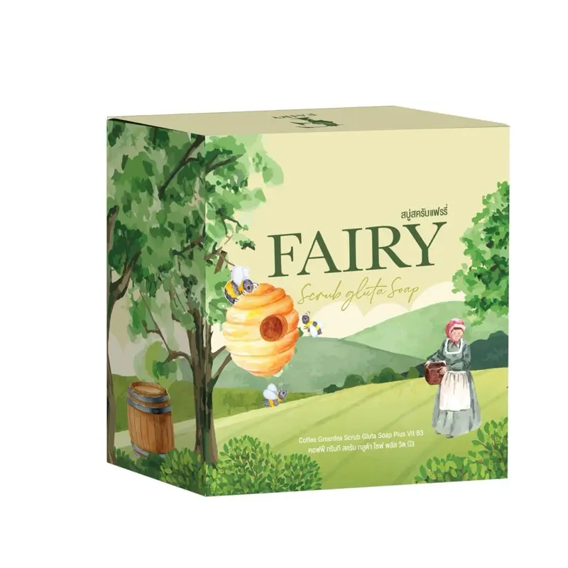 Fairy Scrub Gluta Soap/Sabun Fairy Scrub/Fairy Scrub