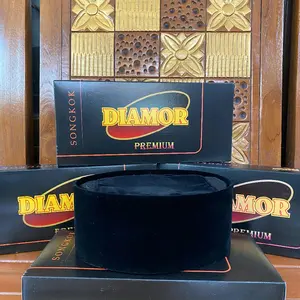 Peci Songkok Hitam AC Pria Anak Dan Dewasa  Santri  Bahan Contesa Super Murah Nyaman Kopiah Muslim Haji