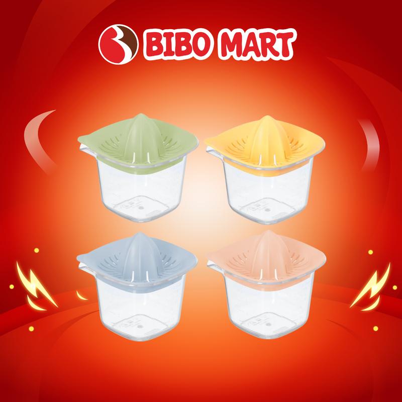 Bộ Vắt Cam Chanh Inochi Yoko 500ml Có Vạch Đong An Toàn Tiện Lợi - Bibo Mart