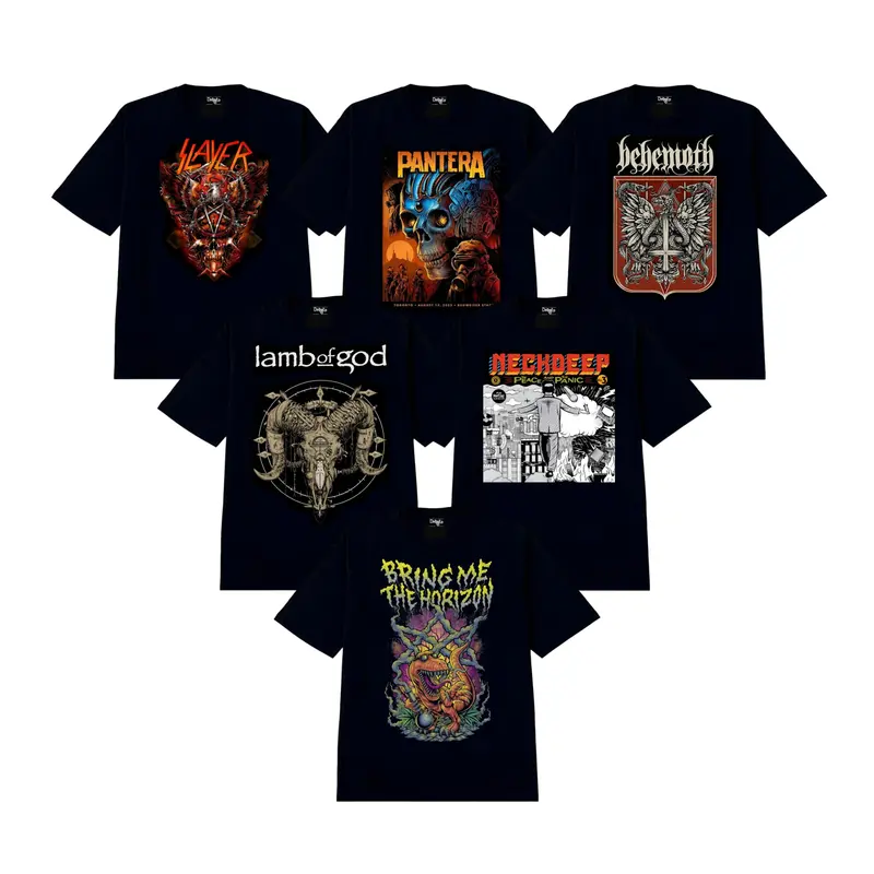 T-SHIRT ARCHITECTS Bimo PD Premium Cotton Combed 24s Kaos Band Kaos Distro Pria Wanita Polos Pendek Atasan Combed Polos Polos Baju Oblong Keren 6