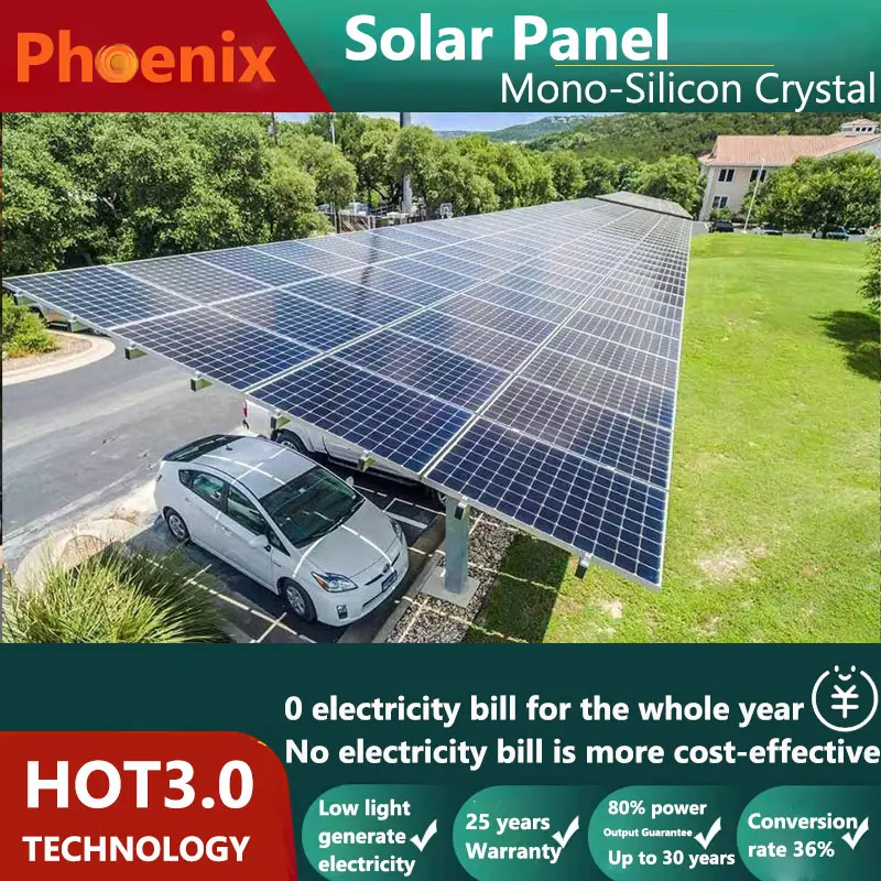 New2025 YPJH Solar Panel  Aluminum + 3mm Silicone Sun Power Panel solar panel board solar charging panel solar power panel Solar Cell Panel Solar Panels for Home High-Efficiency Solar Panels Solar Battery Panel Off-Grid Solar System