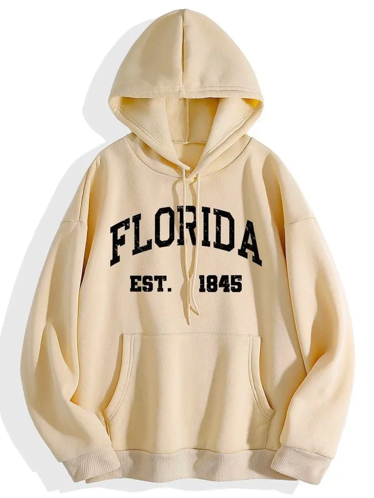jaket hoodie FLORIDA oversize sweater hoodie jaket wanita jaket pria