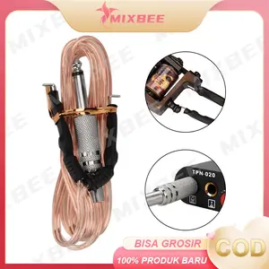 1.5 M Mesin Tato Tato Sumber Daya Listrik Klip Silikon Kabel Tato Garis Kait untuk Mesin Tato