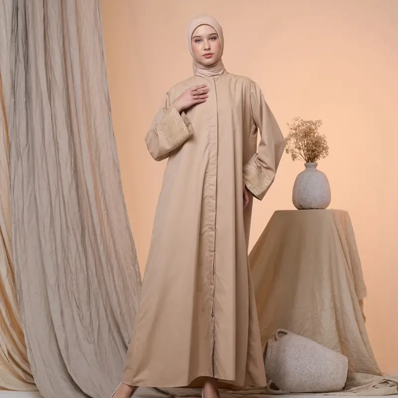 Raya Collection Raline by Mreen- Zayna Series- Dress Abaya Cotton Silk 4