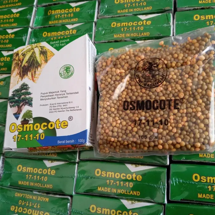 Pupuk Decastar Osmocote 17-11-10 Kemasan Ekonomis 100 Gram Terbaru