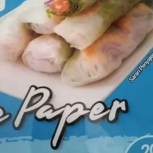 HALAL Rice Paper / Banh Trang High Quality Rice Paper 22cm / Kulit Lumpia Vietnam Rice Paper / Rice Roll Spring Roll 200g 300g 400g 500g