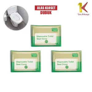 [COD] SK C1297 Toilet Seat Cover Alas Duduk Closet Disposable