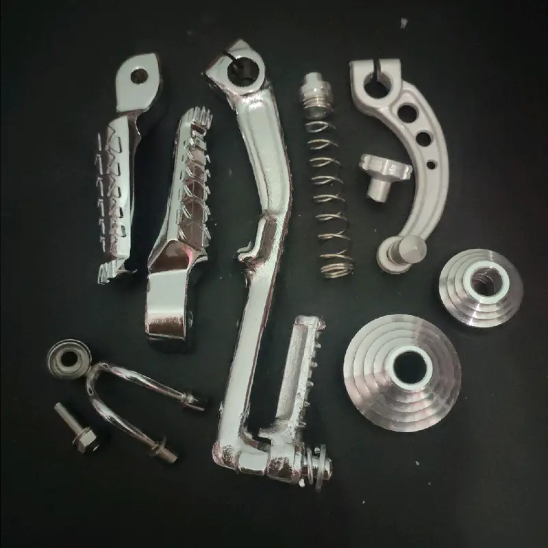 paket chrome honda matic engkol, step, paha rem honda yamaha matic mio sporty/smile beat scoopy genio vario Motorcycle Kendaraan 1